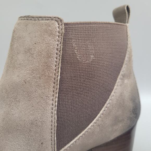 Sofft Women's Welling Boot Size 9.5 Chelsea Block Heel Brown Shimmer Pull On - Picture 11 of 11